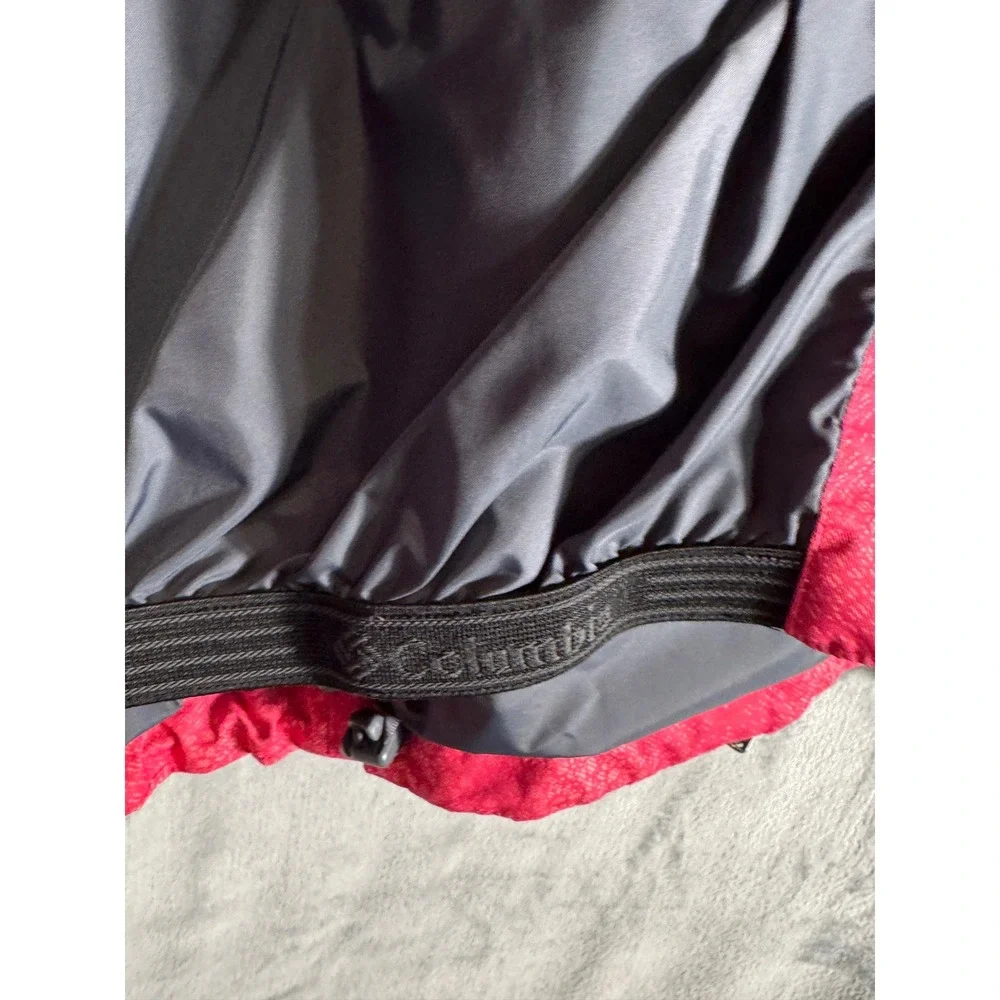 Columbia Interchange 3-in-1 Jacket Womens Small Pink Grey Omni-Heat Ski Puffer